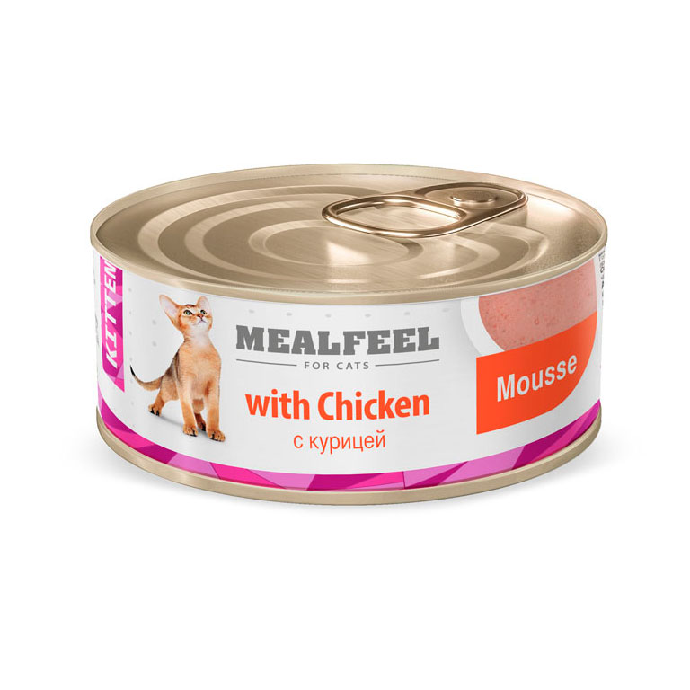 MEALFEEL полнорационный консервированный корм для котят