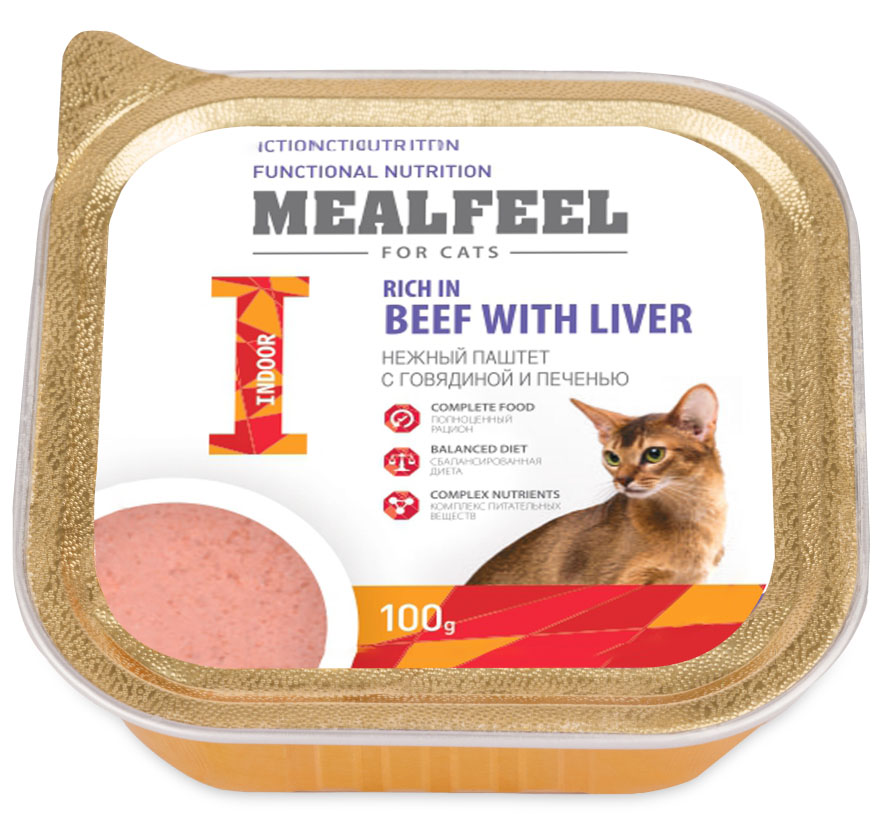 MEALFEEL консервы для домашних кошек
