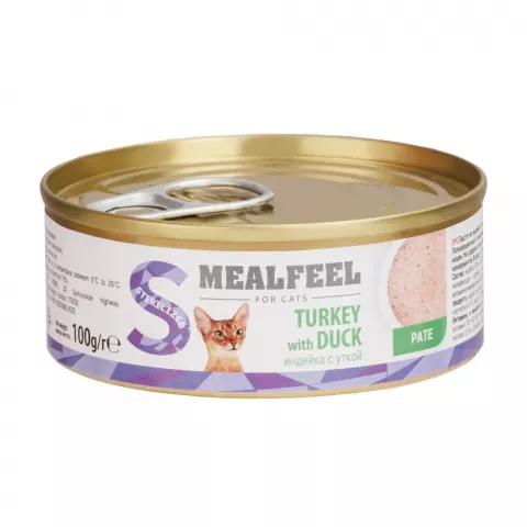 MEALFEEL консервы для стерилизованных кошек